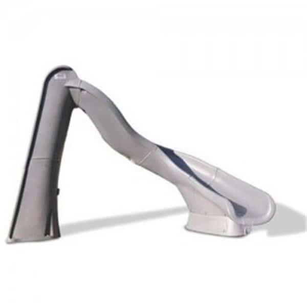 Sr Smith 688-209-58124 Turbo Twister Pool Slide - Right Turn - Gray Granite