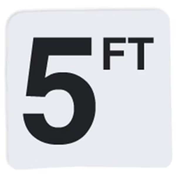 6 in. Vinyl Stickon 5 ft.