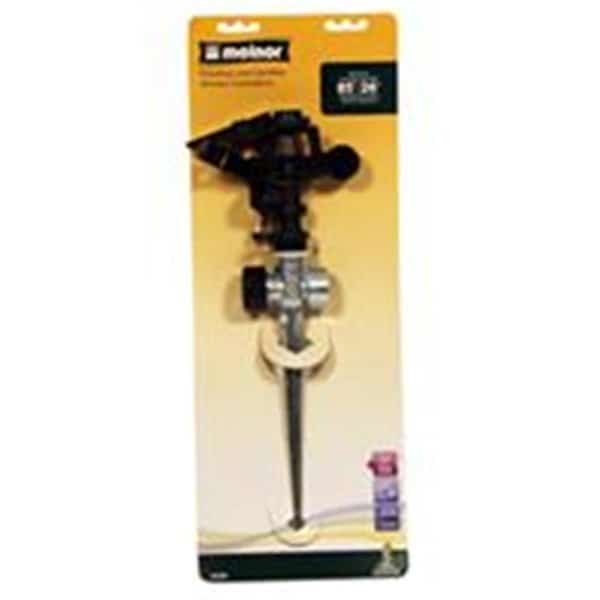Melnor Pulsating Sprinkler on Spike Plastic head  metal baseSpike