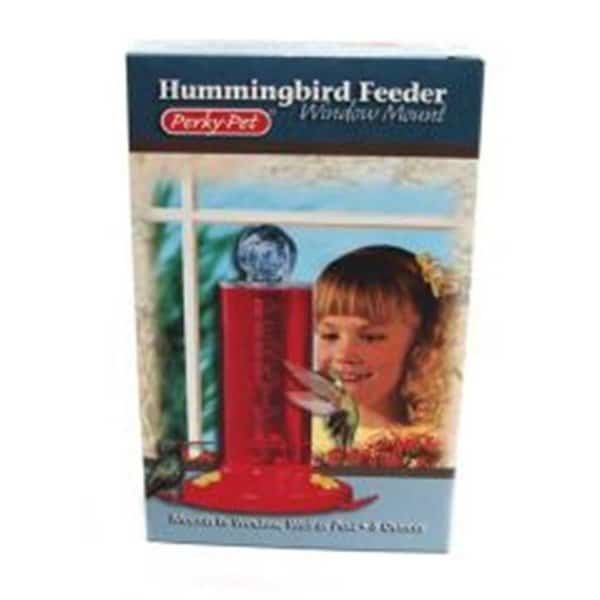 Hummingbird W Window Mount Hummingbird Feede 8 Ounces - 217