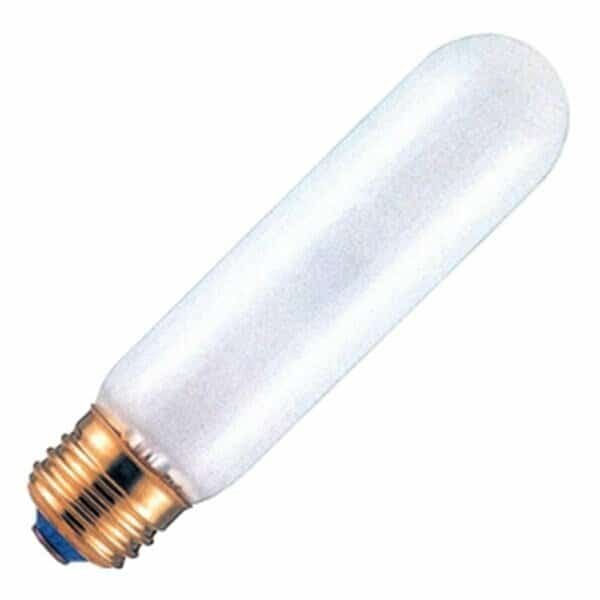 60 Watt 130 Volt T10 Standard Base Showcase-Exit-Aquarium Tubular Light Bulb - Frost