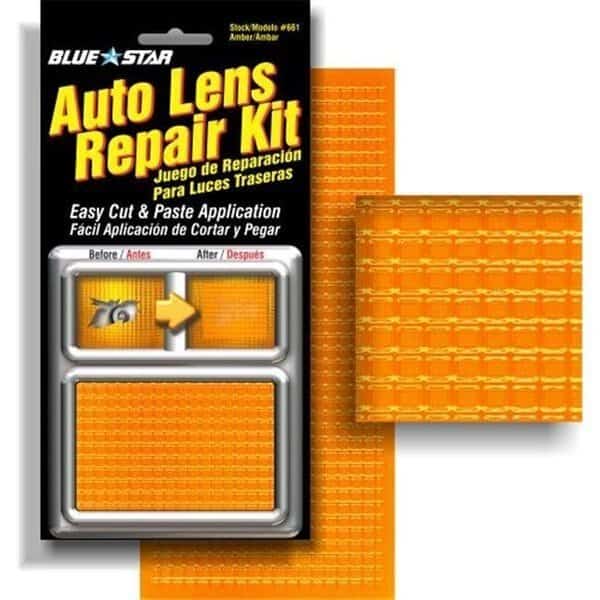 Blue Star 661 Auto Lens Repair Kit; Amber Textured