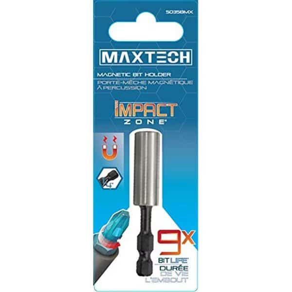 Maxtech Consumer Products 50358MX Impact Zone Magnetic Bit Holder