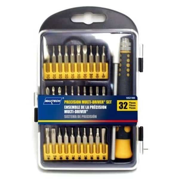 Maxtech Consumer Products 16521MX 32 Pieces Precision Multi - Driver Set