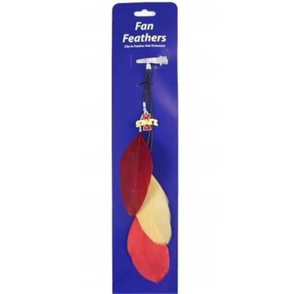 Iowa State Cyclones Team Color Feather Hair Clip