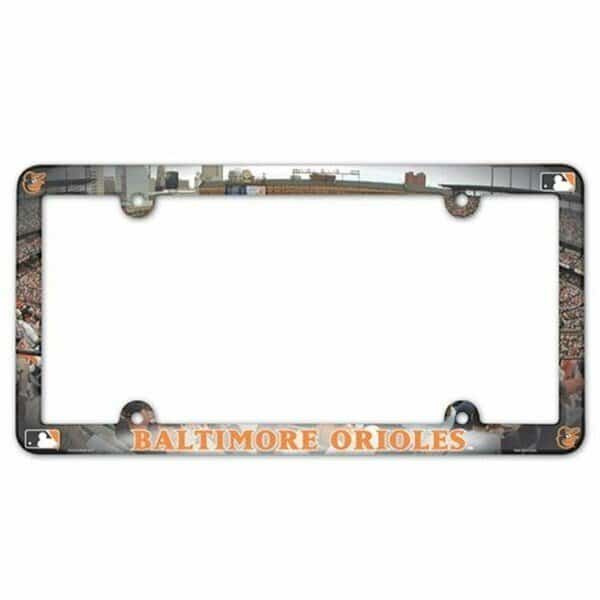Baltimore Orioles License Plate Frame - Full Color