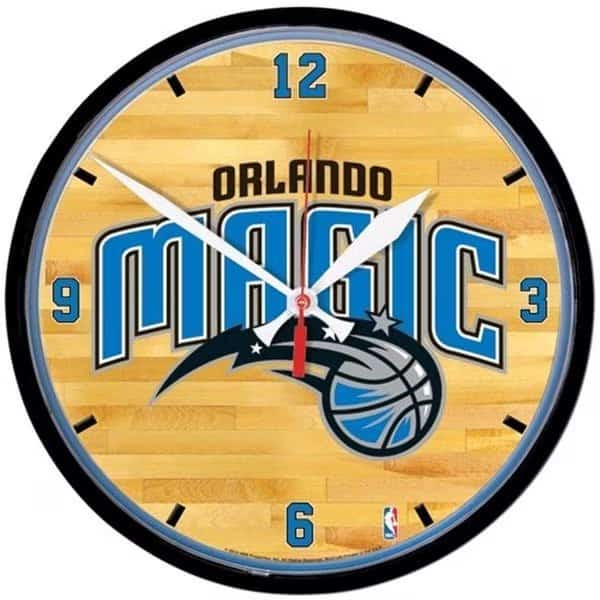Orlando Magic Round Chrome Wall Clock, Wincraft, Mfr#: 1094327811