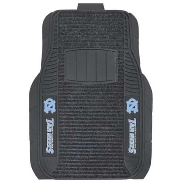 North Carolina Tar Heels Car Mats - Deluxe Set, Fanmats, Mfr#: 4298903814