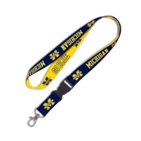 Michigan Wolverines Lanyard with Detachable Buckle, Wincraft, Mfr#: 3208539854