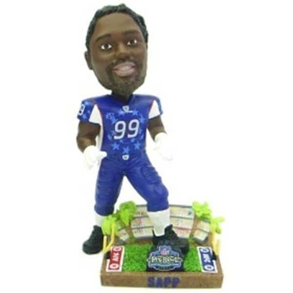 Tampa Bay Buccaneers Warren Sapp 2003 Pro Bowl Forever Collectibles Bobblehead