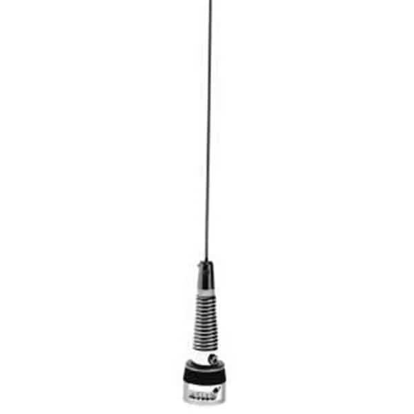 Maxrad MHB5800S 144-174 Mhz 3Db .63 Wave Antenna with Spring Chrome