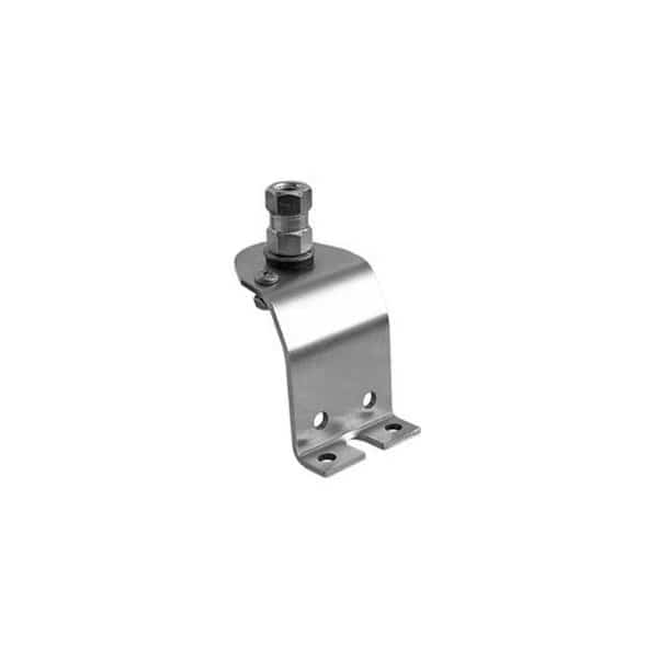 Kalibur KGM1-L Stainless Steel Hood Channel Mobile Antenna Mount For Gmc - Chevy