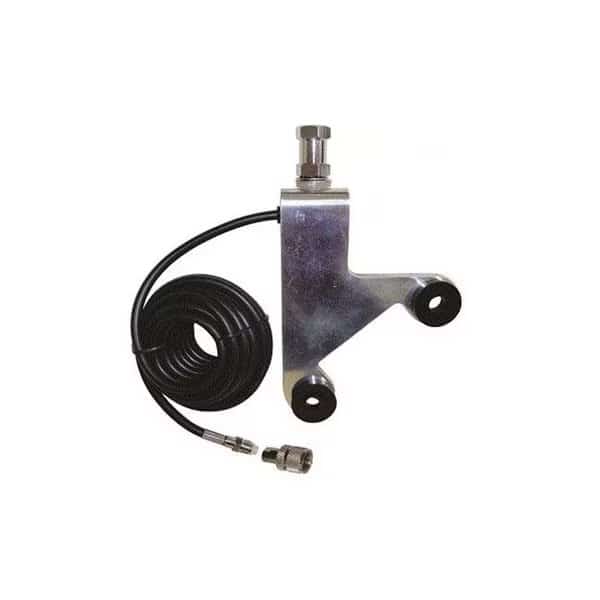 Accessories Unlimited AUJ2K Jeep HD Spare Tire Antenna Mount with 18 ft. Coax