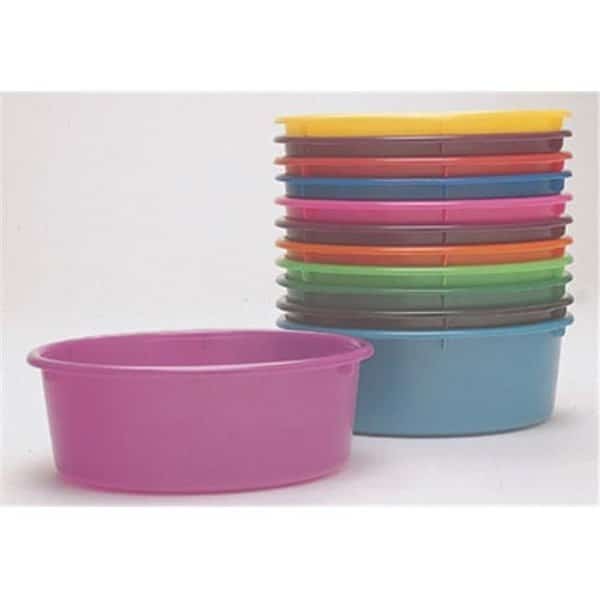 Fortex MP-5 Hot Pink Poly Mini-Pan - 5 Quart