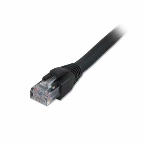 Pro AV-IT CAT6 Heavy Duty Snagless Patch Cable 200 ft.- Black