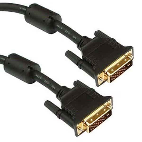 CMPLE 362-N DVI-D Digital to DVI-D Digital Dual Link M-M Cable -15FT- Gold Plated