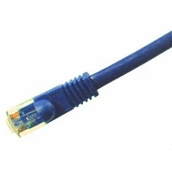 CAT6A Shielded Patch Cable 75ft - Blue, Comprehensive, Mfr#: CAT6A-75BLU