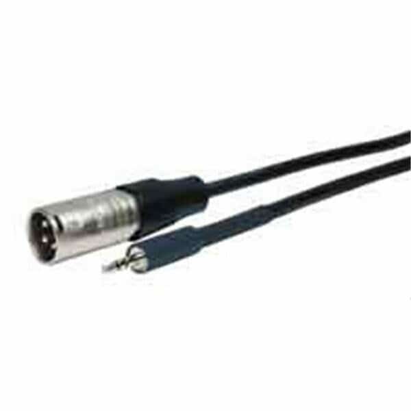 Standard Series XLR Plug toSTereo 3.5mm Mini Plug Audio Cable 25ft
