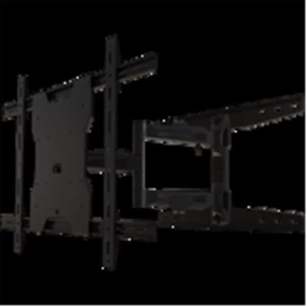 Crimson AU65WP20 World Thinnest Articulating Arm For 13 In. to 65 In. Flat Panel Screens With Double Stud Wall Plate For Attaching Two Studs On Centers