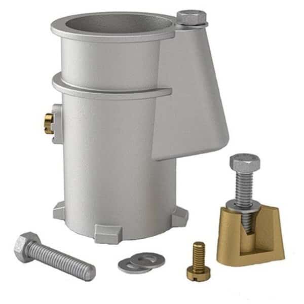 Perma-Cast PS-4019-C 4 In. Deck Anchor Aluminum