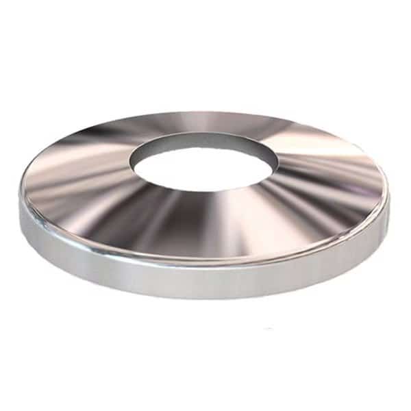PE-0019-C 1.90 In. Chrome Plated Cycolac Escutcheon