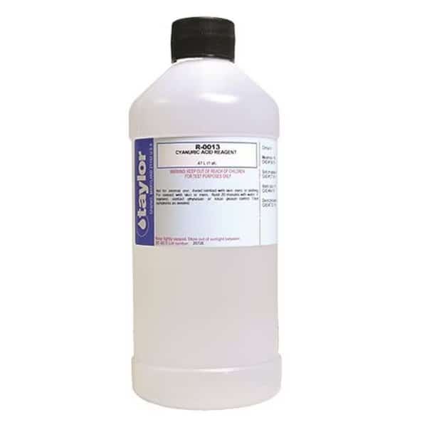 Taylor Technologies R-0013-E 16 Oz. Cyanuric Acid Reagent No. 13, Taylor Technologies, Mfr#: R0013E