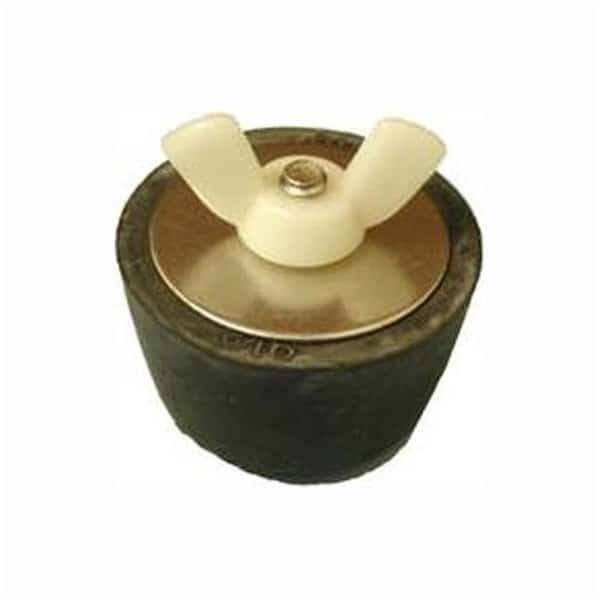 SP-206 No. 6 Rubber Plug; Stainless Screw & Nylon Wing Nut