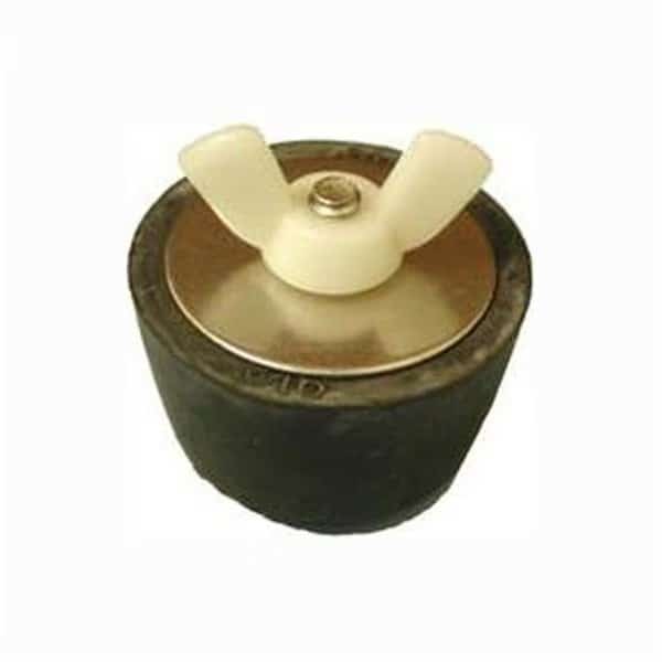 SP-207 No. 7 Rubber Plug; Stainless Screw & Nylon Wing Nut