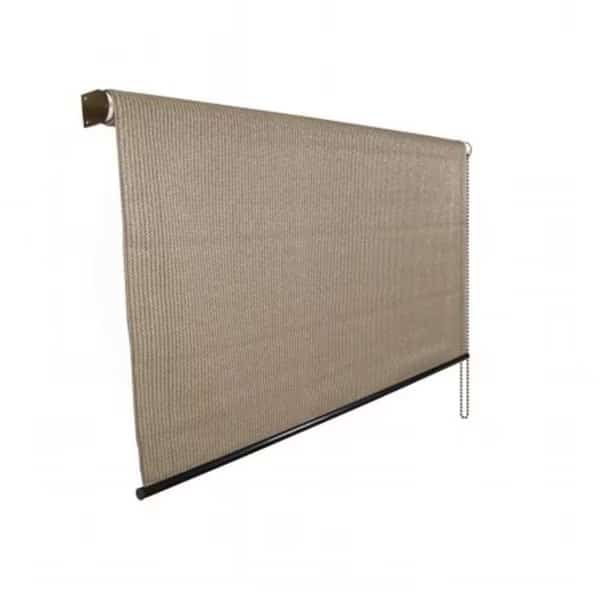 Gale Pacific 799870460068 95 Percent Exterior Shade 6 ft. x 8 ft. Walnut