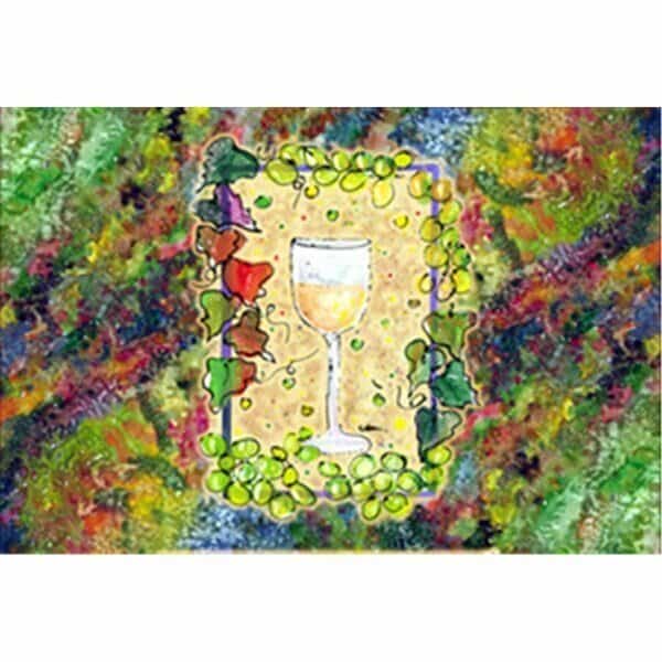 Wine Moisture Wicking Fabric Standard Pillowcase - 20 x 30 in.