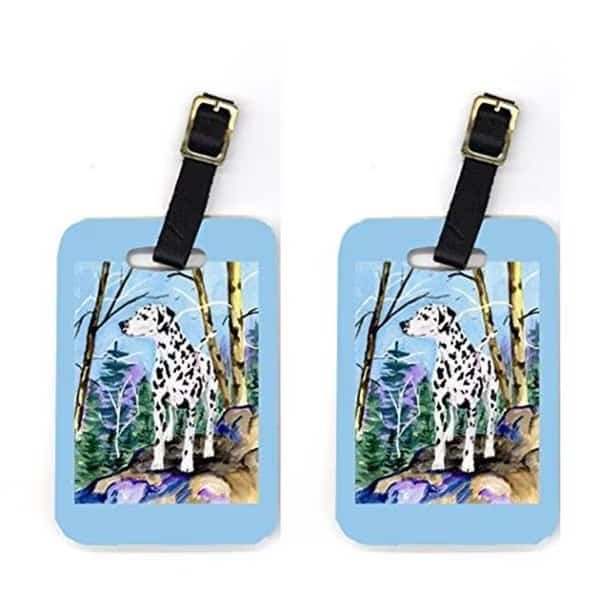Carolines Treasures SS8651BT Dalmatian Luggage Tag - Pair 2; 4 x 2.75 In.
