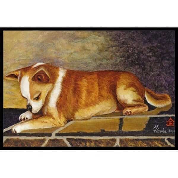 Carolines Treasures MH1052MAT Chihuahua I See Me Indoor & Outdoor Mat; 18 x 27 in.