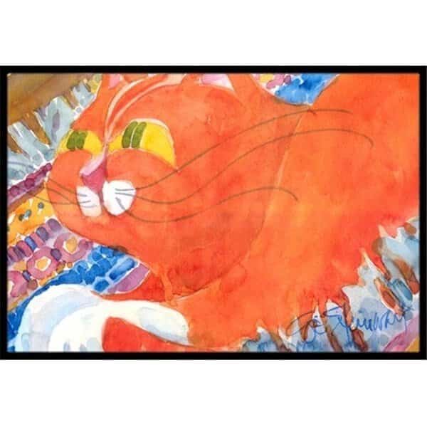 Carolines Treasures 6033JMAT 24 x 36 in. Cat Indoor Or Outdoor Mat