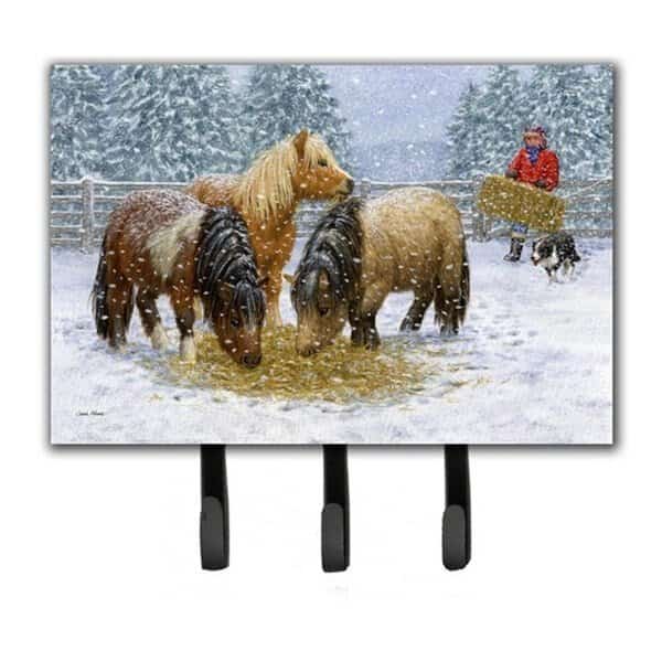 Shetland Ponies Leash or Key Holder