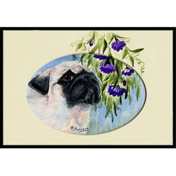 Carolines Treasures SS8064MAT 18 x 27 in. Pug Indoor Outdoor Mat