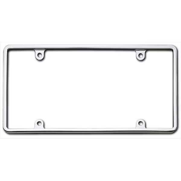 Cruiser Accessories 21330 Slim Rim License Plate Frame; Chrome
