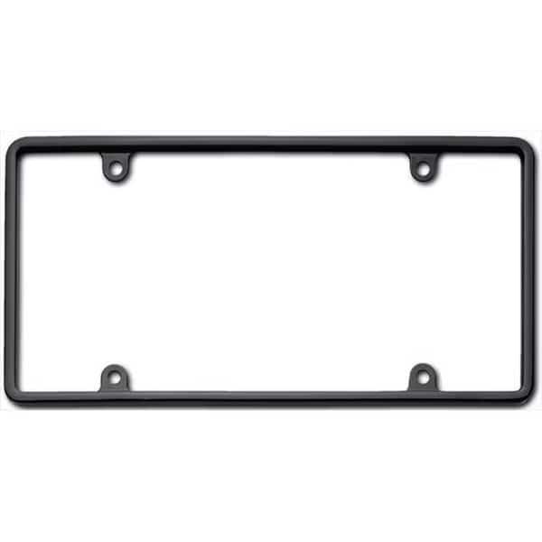 Cruiser Accessories 21350 Slim Rim License Plate Frame; Black