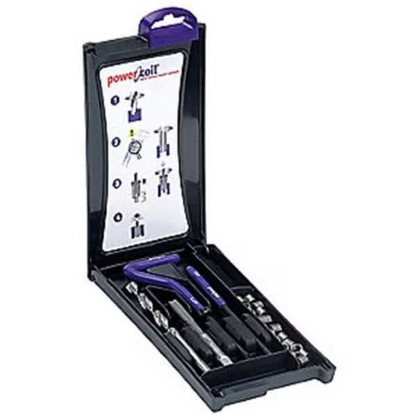 Free-Running Helical Insert Repair Kit, Helical Inserts, 3/8"-16, Plain 18-8 Stainless Steel