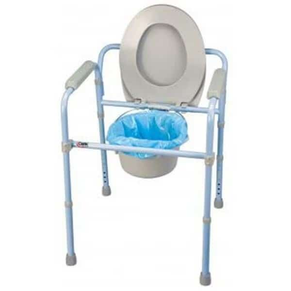 Deluxe Folding Commode