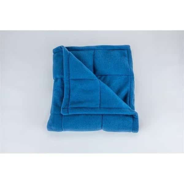 Covered in Comfort 101B Weighted Blanket; Blue - Large