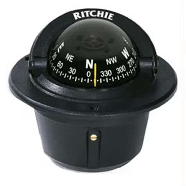 Ritchie Compass F-50 Flush Mount Explorer - Black