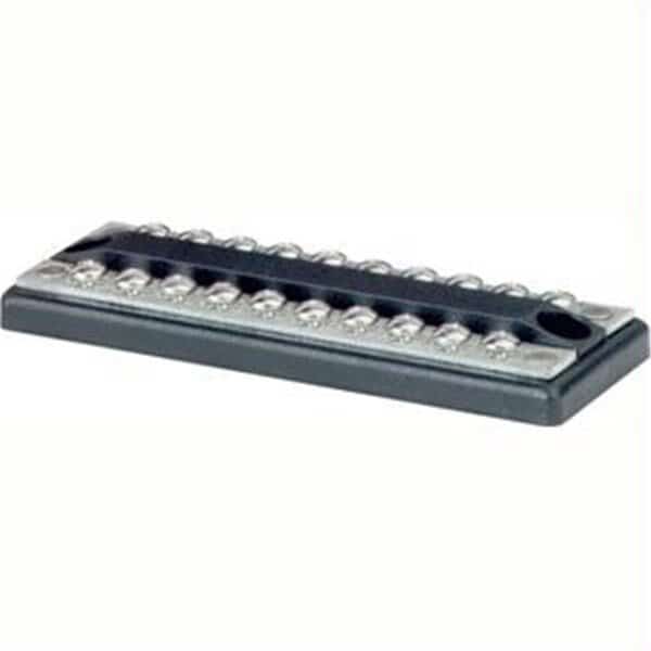 Blue Sea DualBus 100 Ampere Common BusBar 10 x 8-32 Screw Terminal