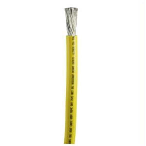 Yellow 2-0 AWG Battery Cable - Sold By The Foot