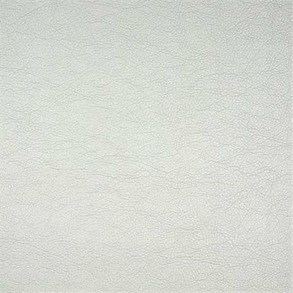 54 in. Wide White; Matte Leather Grain Upholstery Faux Leather