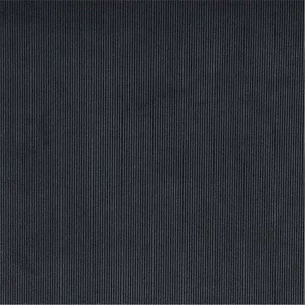 54 in. Wide Navy Blue Thin Solid Corduroy Striped Upholstery Velvet Fabric