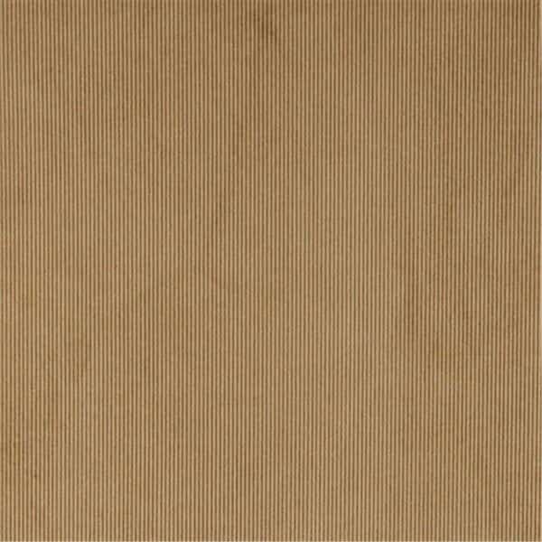 54 in. Wide Tan Thin Solid Corduroy Striped Upholstery Velvet Fabric, Finefabrics, Mfr#: FI60011