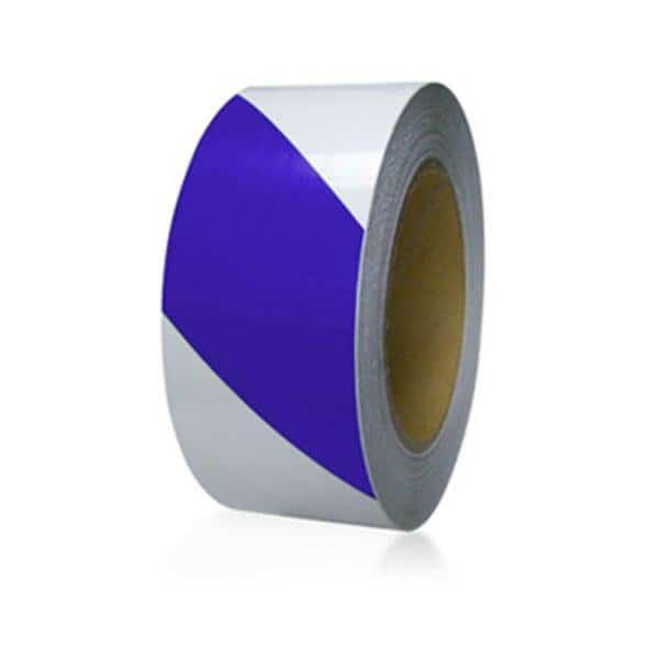 Floormark - Blue And White Stripe 2 In. X 100 Ft.