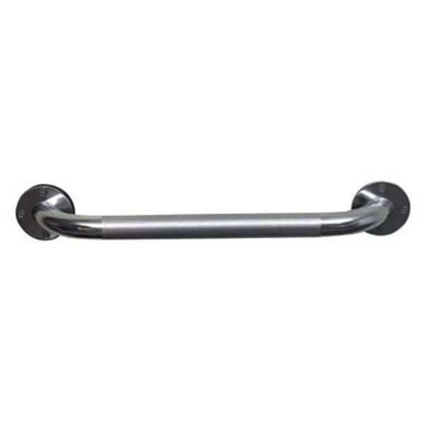 Mabis 521-1530-0618 18 Inch Institutional Steel Knurled Grab Bar