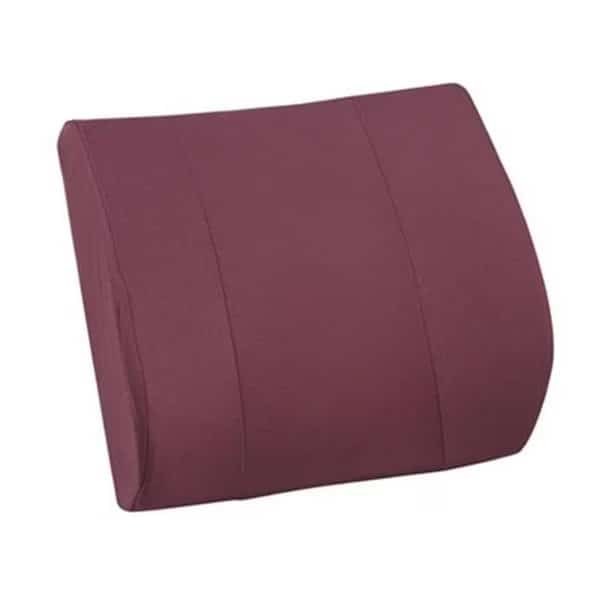 Duro-Med 555-7302-0700 RELAX-A-Bac Lumbar Cushion With Insert - Burgundy