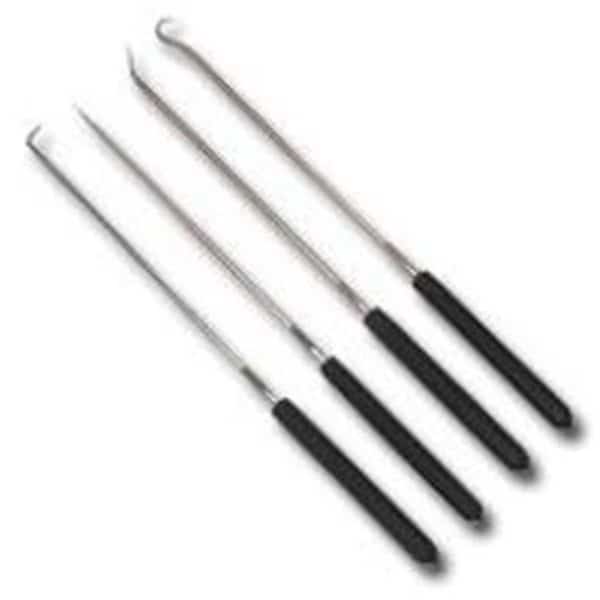 Ullman Devices Corp. ULLCHP4-L 4-Piece 9-3/4 Inch Long Hook and Pick Set